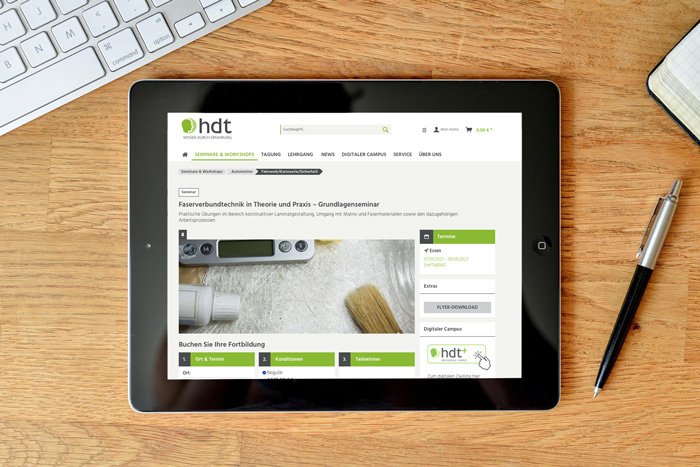 Faserverbundtechnik in Theorie und Praxis © HDT