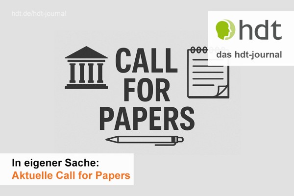 In eigener Sache: Aktuelle Call for Papers