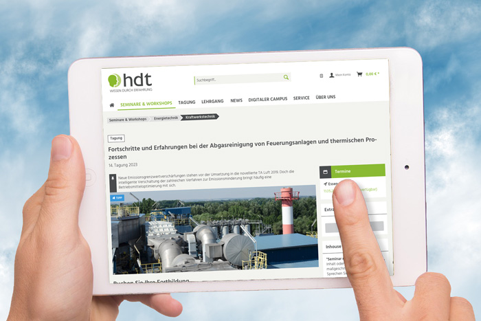 Abgasreinigung: Druck auf Emittenten steigt, HDT-Tagung zeigt neue Lösungen © HDT