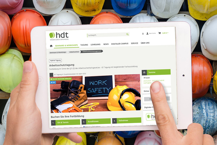67. HDT-Arbeitsschutztagung: Neue Perspektiven für mehr Sicherheit - Copyright HDT