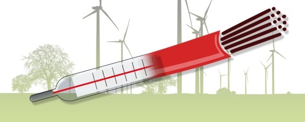 Erwärmung von Kabeln im Erdreich