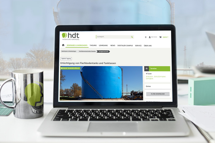 Ertüchtigung von Flachbodentanks und Tanktassen: HDT-Tagung leistet Beitrag für mehr Sicherheit - Copyright HDT