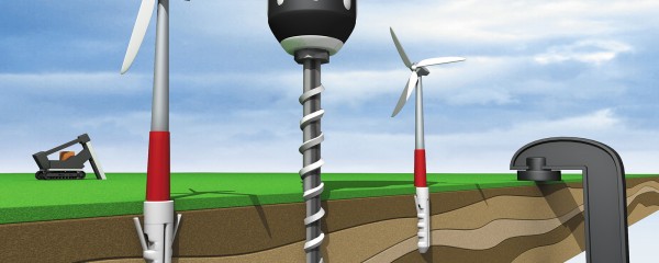 Baugrunderkundung, Baugrundverbesserung und Gründungen für Windenergieanlagen
