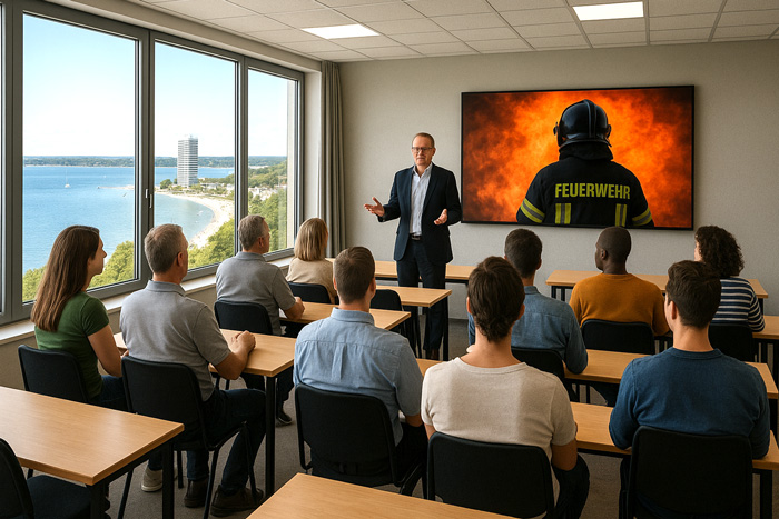 Im Sommer nicht nur an Sonnenbrand denken: HDT-Sommerakademie mit Brandschutzbeauftragten-Ausbildung