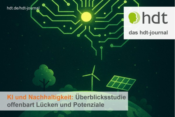 KI und Nachhaltigkeit: Überblicksstudie offenbart Lücken und Potenziale