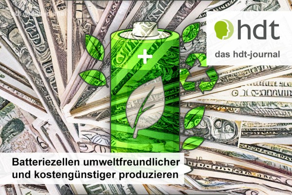 hdt-journal_Recyclingverfahren_trockenprozessierte_Kathoden