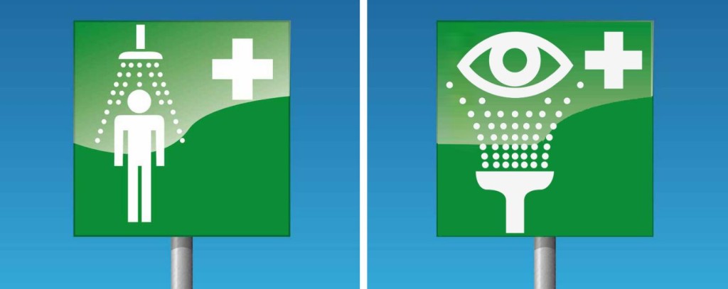 Zur Prüfung befähigte Person von Notduschen