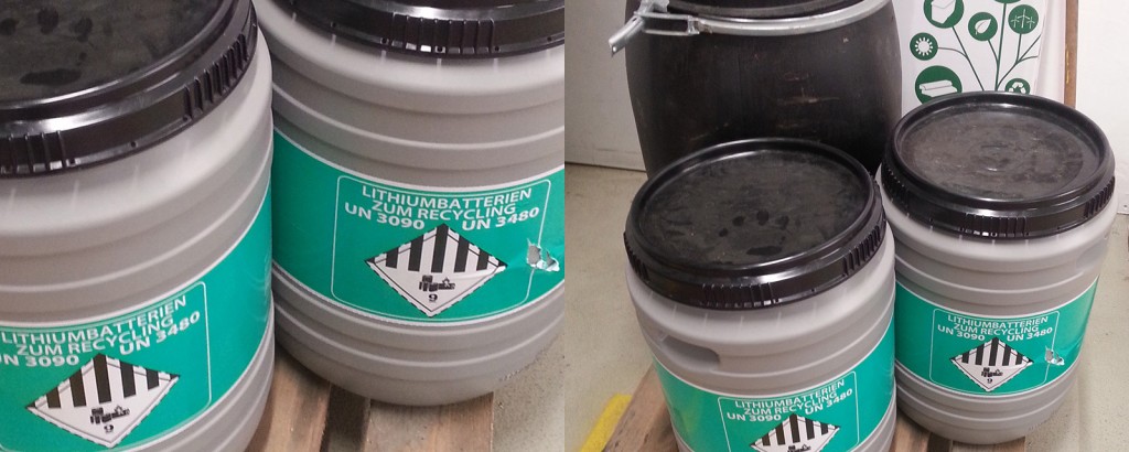 Lithium-Batterien: Lagerung, Laden, Brandschutz