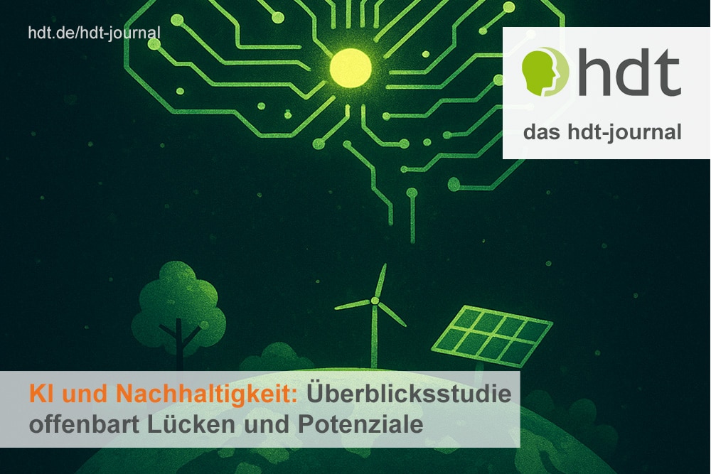 KI und Nachhaltigkeit: Überblicksstudie offenbart Lücken und Potenziale