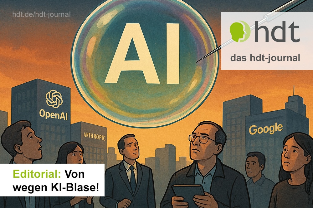 Editorial: Von wegen KI-Blase!