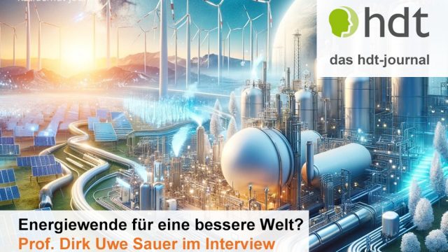 Energiewende für eine bessere Welt? Prof. Dirk Uwe Sauer im Interview